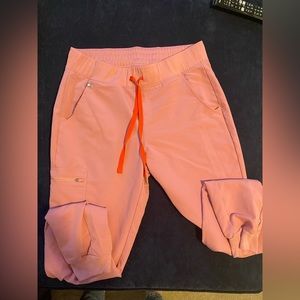 Figs Zamora Jogger Pink Medium Tall